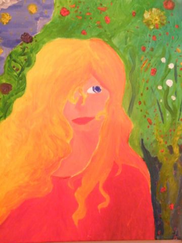 La fille à l'étoile
